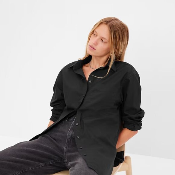 Gap Weekend Tunic Shirt - NEW - Picture 2 of 4